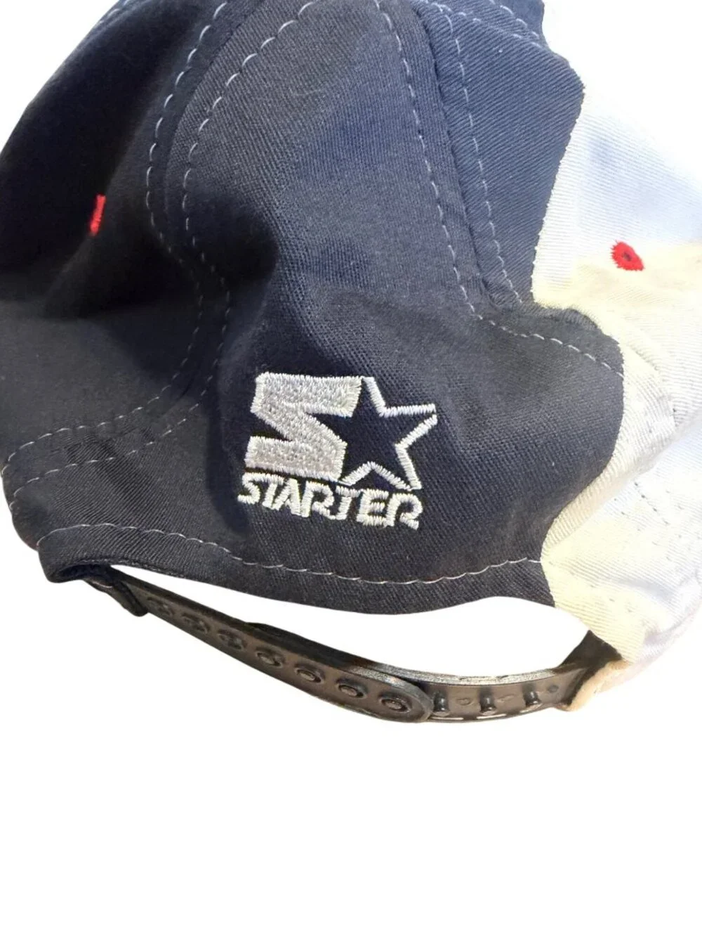 VTG 1996 Atlanta Olympics Team USA Starter Snapback Hat 90s Colorblock Cap